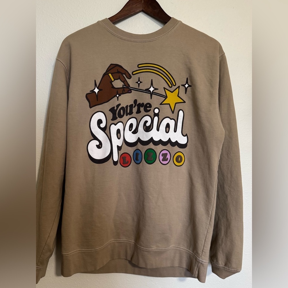 Lizzo You're Special Sasha Be Fluting tour sweatshirt size Large